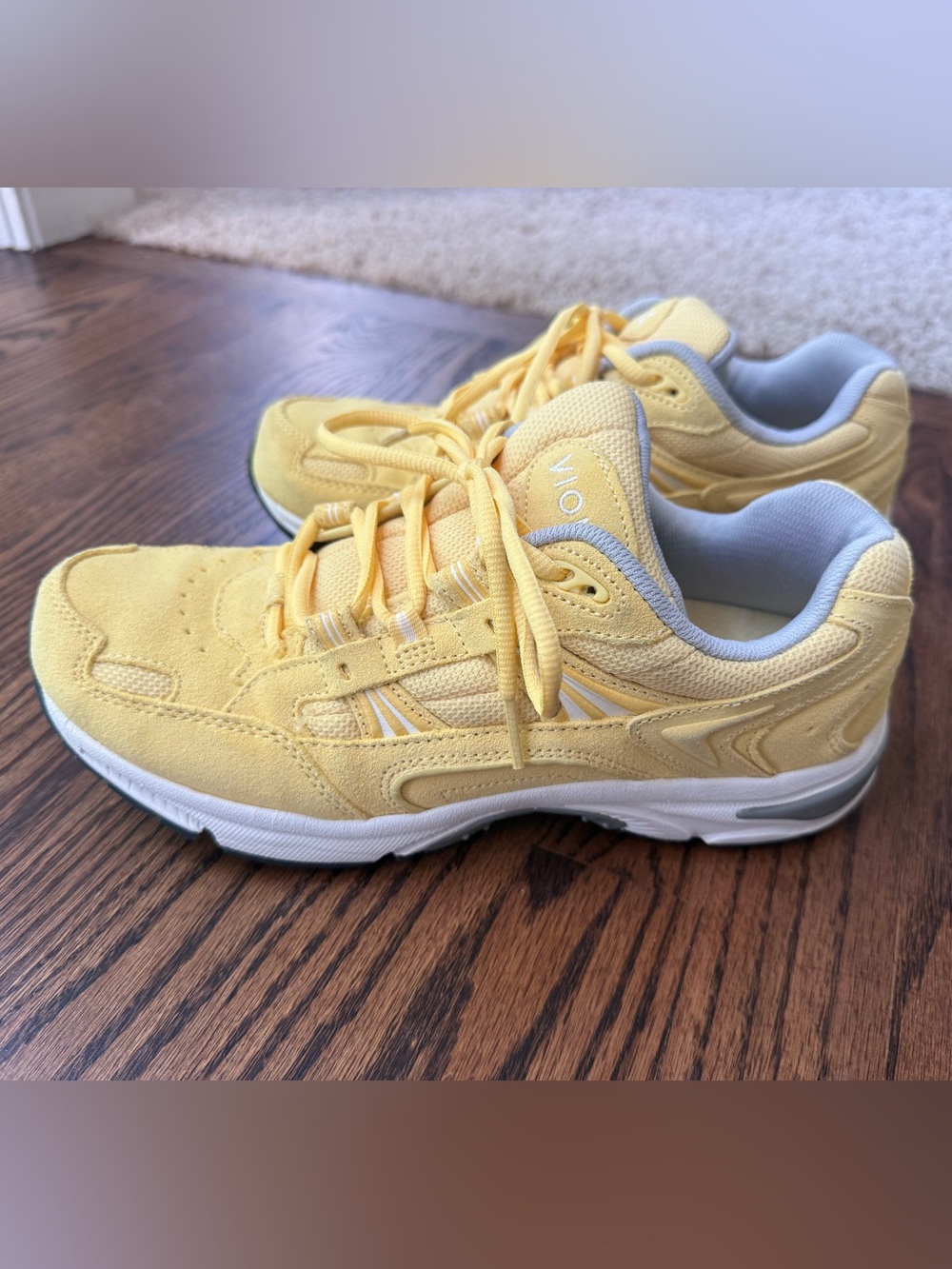 Vionic Yellow Athletic Sneakers